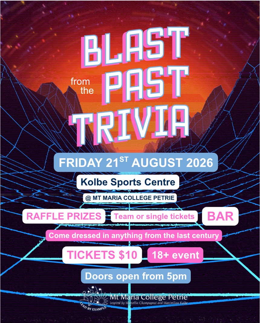 Trivia Night 21 August 2026