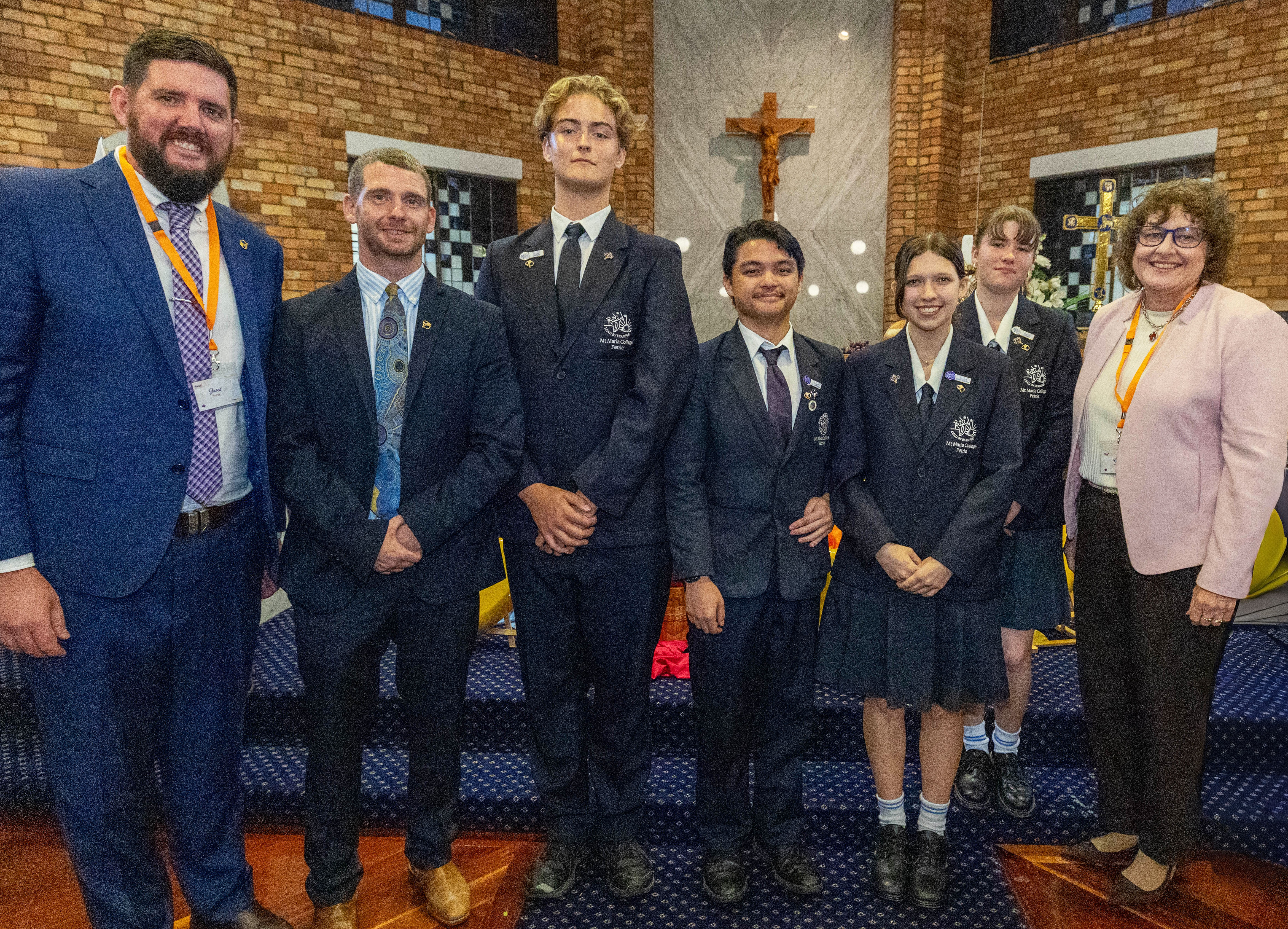 Students from other Marist schools family Spirit